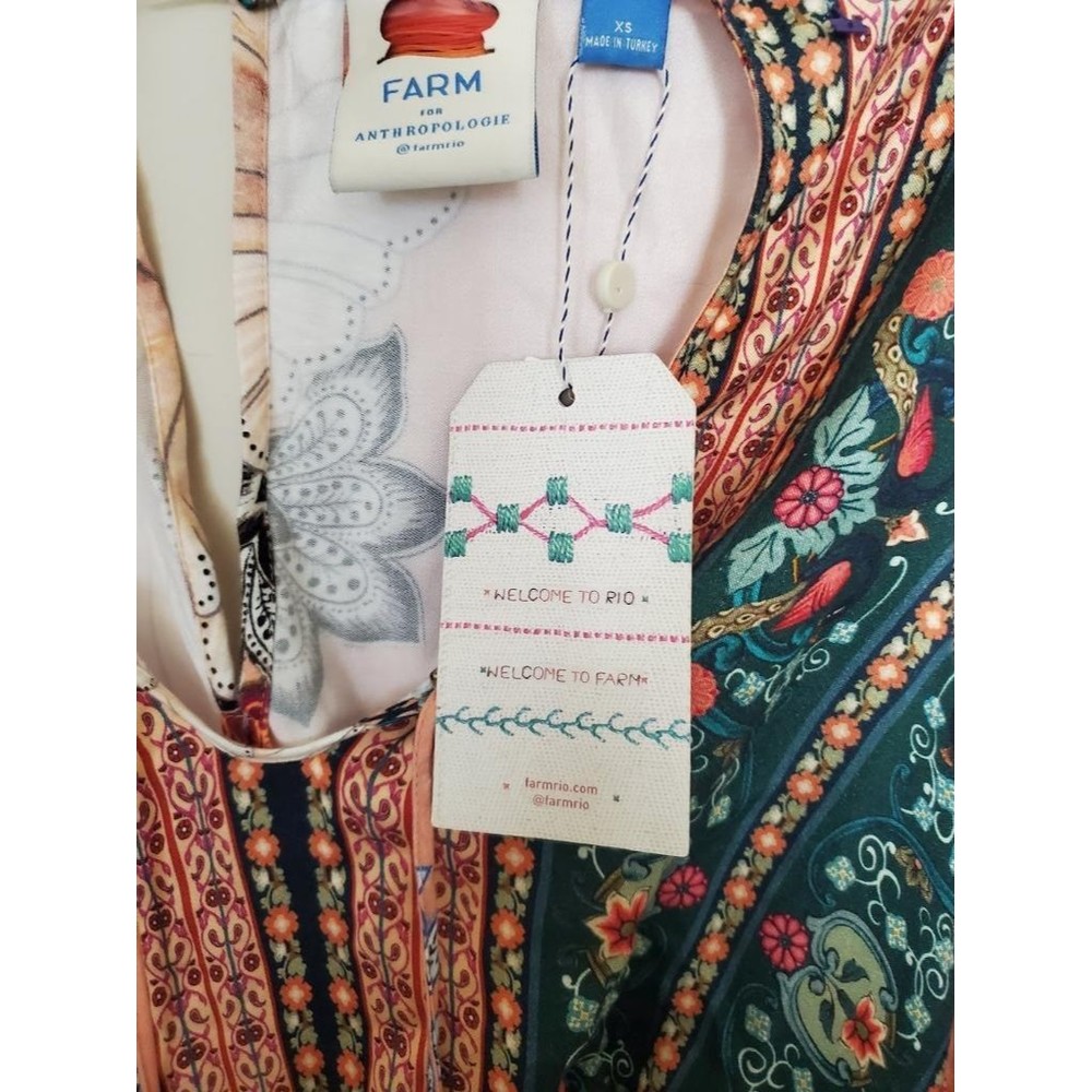 Farm Rio Topanga Dress Size XS Anthropologie - Picture 7 of 7